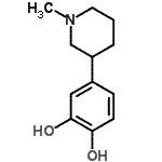 CAS#: 705917-49-3, 4-(1-Methyl-3-piperidinyl)-1,2-benzenediol