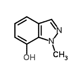 CAS#: 705927-35-1, 1-Methyl-1H-indazol-7-ol