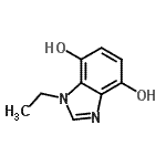 CAS#: 705927-83-9, 1-Ethyl-1H-benzimidazole-4,7-diol