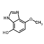 CAS#: 705927-94-2, 4-Methoxy-1H-benzimidazol-7-ol