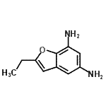 CAS#: 705928-17-2, 2-Ethyl-1-benzofuran-5,7-diamine