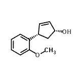 CAS#: 705943-21-1, (1R,4S)-4-(2-Methoxyphenyl)-2-cyclopenten-1-ol