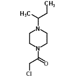 CAS 登录号：705943-73-3， 1-(4-仲-丁基-1-哌嗪基)-2-氯乙酮