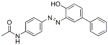 CAS#: 70660-54-7, N-[4-[(4-Hydroxy[1,1'-Biphenyl]-3-Yl)Azo]Phenyl]Acetamide