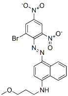 CAS#: 70660-55-8, 4-[(2-Bromo-4,6-Dinitrophenyl)Azo]-N-(3-Methoxypropyl)Naphthalen-1-Amine