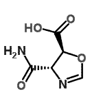 CAS#: 70671-34-0, (4S,5S)-4-Carbamoyl-4,5-dihydro-1,3-oxazole-5-carboxylic acid
