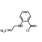 CAS 登录号：706750-87-0， 2-(烯丙基氨基)苯甲酰氯