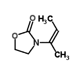 CAS#: 706786-86-9, 3-[(2Z)-2-Buten-2-yl]-1,3-oxazolidin-2-one