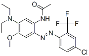 CAS#: 70714-84-0, N-(2-((4-Chloro-2-(Trifluoromethyl)Phenyl)Azo)-5-(Diethylamino)-4-Methoxyphenyl)-Acetamide
