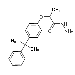CAS#: 70757-69-6, 2-[4-(2-Phenyl-2-propanyl)phenoxy]propanehydrazide