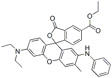 CAS#: 70815-08-6, 6'-(Diethylamino)-3'-Methyl-3-Oxo-2'-(Phenylamino)Spiro[Isobenzofuran-1(3H),9'-[9H]Xanthene]-5-Carboxylic Acid Ethyl Ester