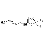 CAS#: 708277-90-1, 2-Methyl-2-propanyl 2,3-pentadien-1-ylcarbamate