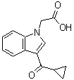 CAS#: 708295-12-9, [3-(Cyclopropylcarbonyl)-1H-indol-1-yl]acetic acid