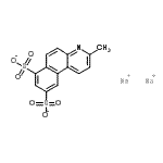 CAS#: 70851-58-0, Disodium 3-methylbenzo[f]quinoline-7,9-disulfonate
