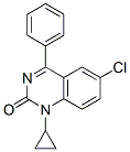 CAS 登录号：70857-50-0， 6-氯-1-环丙基-4-苯基-2(1H)-喹唑啉酮