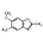 CAS#: 70867-60-6, 6-Methoxy-2,5-dimethyl-1,3-benzoselenazole