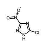 CAS 登录号：70890-47-0， 5-氯-3-硝基-1H-1,2,4-三唑