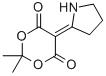CAS#: 70912-52-6, 2,2-Dimethyl-5-(2-Pyrrolidinylidene)-1,3-Dioxane-4,6-Dione