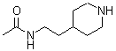 CAS 登录号：70922-35-9， N-[2-(4-哌啶基)乙基]乙酰胺