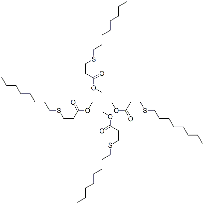 CAS#: 70942-42-6, 2,2-Bis[[3-(Octylthio)-1-Oxopropoxy]Methyl]Propane-1,3-Diyl Bis[3-(Octylthio)Propionate]