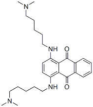 CAS#: 70945-53-8, 1,4-Bis((5-(Dimethylamino)Pentyl)Amino)-9,10-Anthracenedione