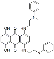 CAS#: 70945-58-3, 1,4-Dihydroxy-5,8-Bis((2-(Methylphenylamino)Ethyl)Amino)-9,10-Anthracenedione