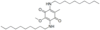 CAS 登录号:70960-79-1, 2,5-二(癸基氨基)-3-甲氧基-6-甲基-1,4-苯醌