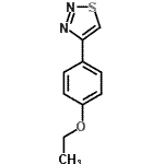 CAS 登录号：709643-27-6， 4-(4-乙氧基苯基)-1,2,3-噻二唑