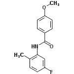 CAS#: 710310-26-2, N-(5-Fluoro-2-methylphenyl)-4-methoxybenzamide