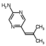 CAS#: 710323-06-1, 5-(2-Methyl-1-propen-1-yl)-2-pyrazinamine
