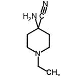 CAS#: 710350-60-0, 4-Amino-1-ethyl-4-piperidinecarbonitrile