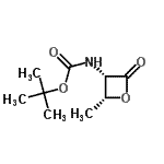 CAS#: 710354-67-9, 2-Methyl-2-propanyl [(2R,3S)-2-methyl-4-oxo-3-oxetanyl]carbamate