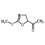 CAS#: 71071-72-2, 1-[2-(Methylsulfanyl)-4,5-dihydro-1,3-oxazol-5-yl]ethanone