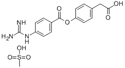 CAS#: 71079-09-9, 4-(4-Guanidinobenzoyloxy)phenylacetic acid