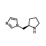 CAS#: 710943-30-9, 1-[(2R)-2-Pyrrolidinylmethyl]-1H-imidazole