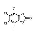 CAS#: 711-62-6, 4,5,6,7-Tetrachloro-1,3-benzodioxol-2-one