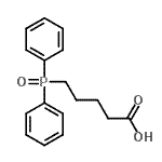 CAS 登录号：71140-70-0， 5-(二苯基磷酰)戊酸