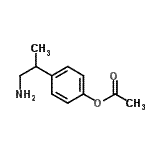 CAS 登录号：711598-73-1， 4-(1-氨基-2-丙基)苯基乙酸酯