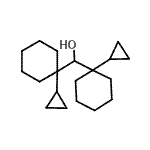 CAS#: 71172-68-4, Bis(1-cyclopropylcyclohexyl)methanol