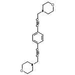 CAS#: 7119-40-6, 4,4'-(1,4-Phenylenedi-1-propyne-1,3-diyl)dimorpholine