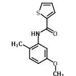 CAS#: 712298-88-9, N-(5-Methoxy-2-methylphenyl)-2-thiophenecarboxamide