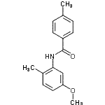 CAS#: 712298-93-6, N-(5-Methoxy-2-methylphenyl)-4-methylbenzamide