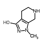 CAS#: 71233-24-4, 1-Methyl-1,2,4,5,6,7-hexahydro-3H-pyrazolo[3,4-c]pyridin-3-one