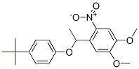CAS 登录号：71243-34-0， 4-[1-[4-(叔丁基)苯氧基]乙基]-5-硝基黎芦醚