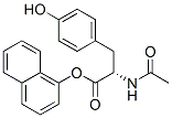 CAS 登录号:71258-95-2, N-乙酰基酪氨酸1-萘基酯