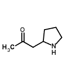 CAS#: 71294-64-9, 1-(2-Pyrrolidinyl)acetone