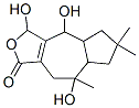 CAS#: 71305-94-7, 4,4a,5,6,7,7a,8,9-Octahydro-3,4,8-Trihydroxy-6,6,8-Trimethylazuleno[5,6-c]Furan-1(3H)-One