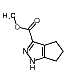 CAS 登录号：713125-58-7， 甲基1,4,5,6-四氢环戊烯并[c]吡唑-3-羧酸酯
