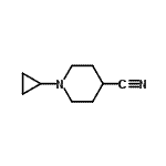 CAS#: 713147-47-8, 1-Cyclopropyl-4-piperidinecarbonitrile