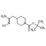 CAS#: 713147-49-0, 2-Methyl-2-propanyl 4-[2-(hydroxyamino)-2-iminoethyl]-1-piperidinecarboxylate